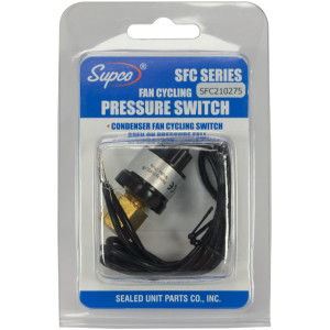 Supco SFC210275 Fan Cycling Pressure Switch 24/120/240 VAC 50/60Hz 