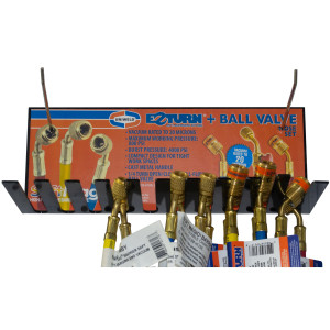 Uniweld UHR Soft Magic Barrier hose display Rack holds up to 50 Hoses 92655 