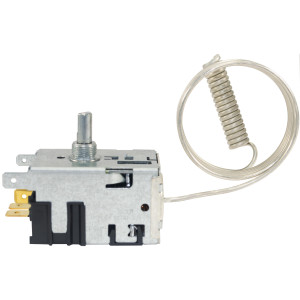 Danfoss 077B7274 Termostato de control refrigerador 077B6039 Cut-in Frio 4.5C Cut-out Frio -10.5C Cut-in Caliente 4.5C Cut-Out Caliente -4.0C Capilar 1200mm B6 CT-35-D 