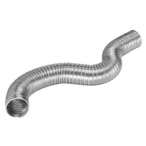 Lambro Usa 304T Ducto de Aluminio Flexible 5 pulg X 8 pies