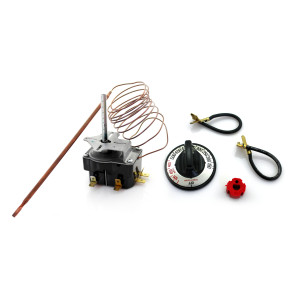 Robertshaw 5430-175 Range Thermostat  Bake 140 to 500 F Broil 375 to 530 F 60 in. Capillary 2 in. Brake-Off Stem Length Stem Flat .187 Flat Position Down (Discontinued)